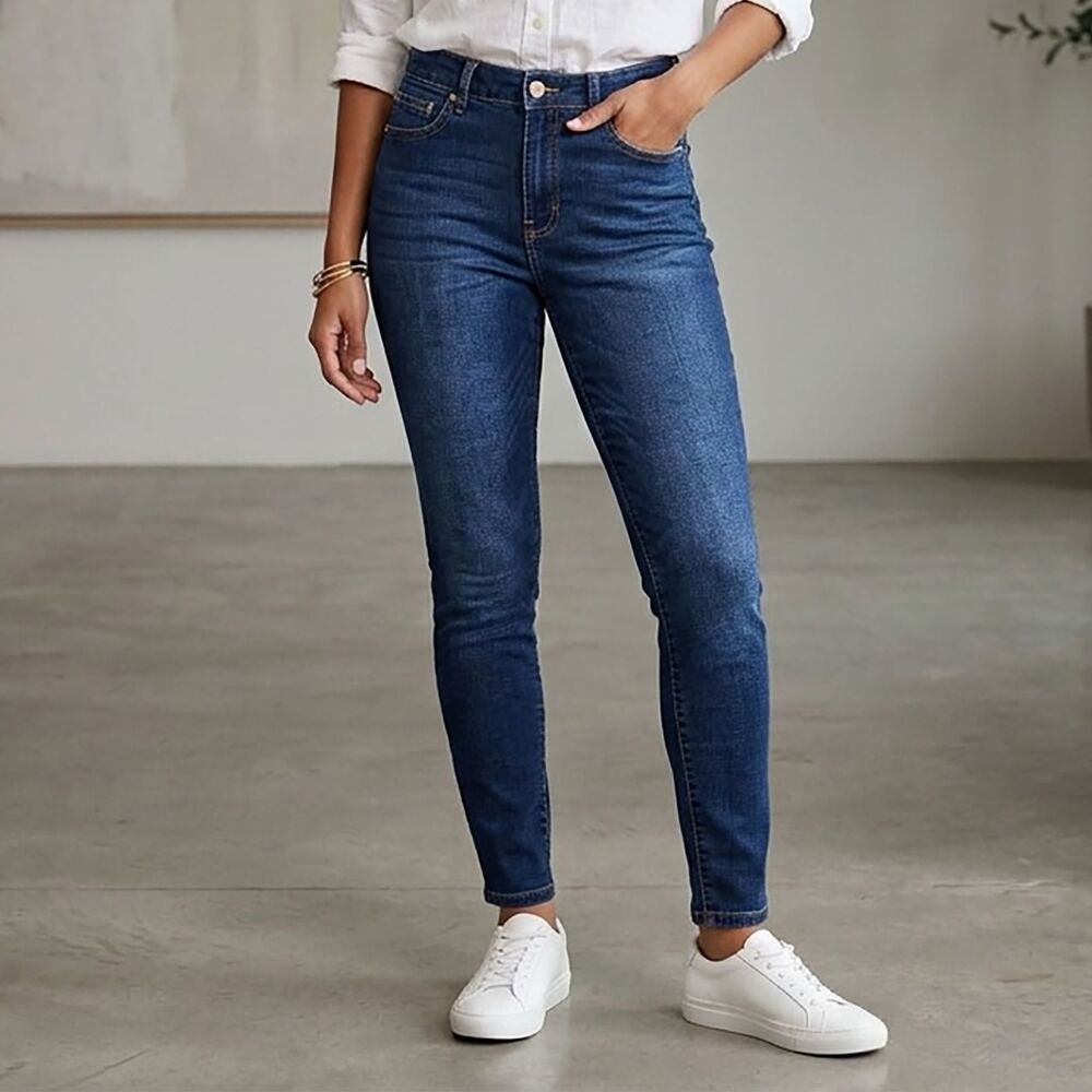 Rachel Roy Skinny Jeans Womens 6 / 28 Mid Rise Stretch